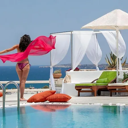 别墅 Luxury Paros 1 Bedroom Vrachian Earth Private Jacuzzi *