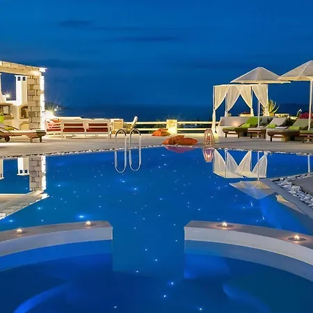 Luxury 1 Bedroom Vrachian Earth Private Jacuzzi Beautiful Views Naousa Villa Parikia (Paros)